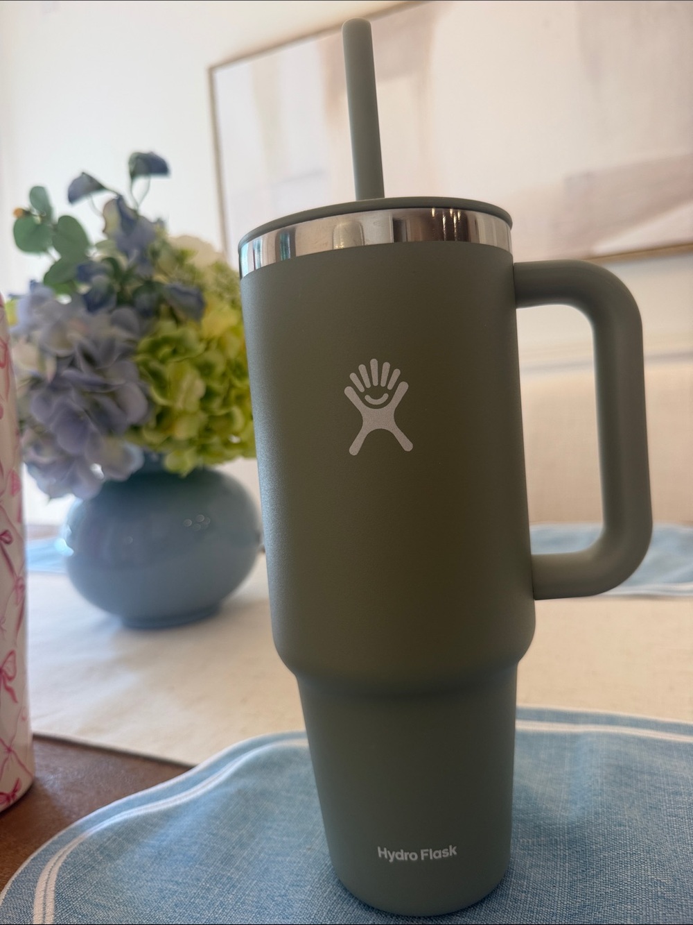 Hydro Flask 40oz Green Tumbler